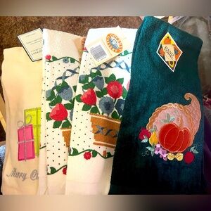 Vintage Terry Kitchen towels & hot pads